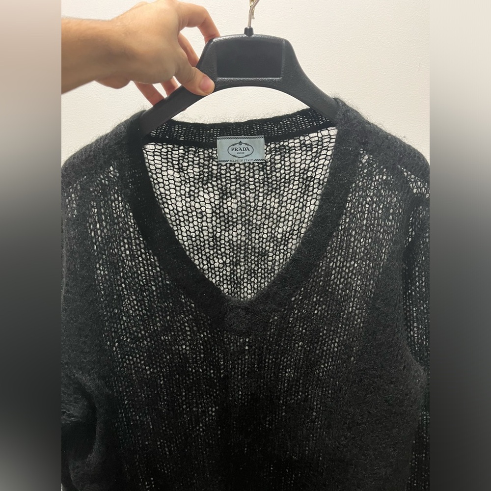 Prada black Mohair Sweater